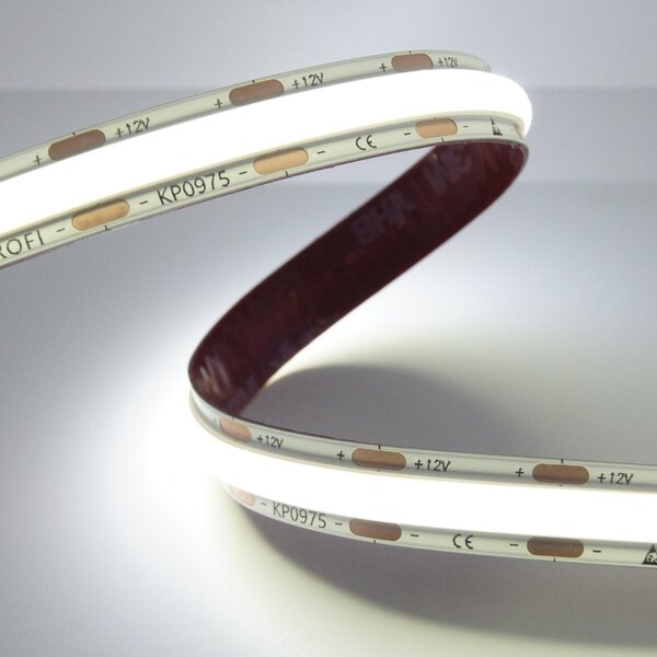 14W COB LED pásek PROFI, 10mm, 504LED/m, 12VDC, IP20 Barva světla: Teplá bílá, 2700K