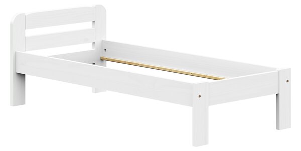 Jednolůžko MAX 2 - 90x200 bílý lak