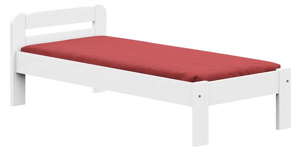 Jednolůžko MAX 2 - 90x200 bílý lak
