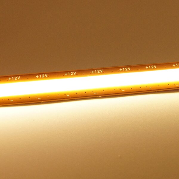 10W FREECUT COB LED pásek, 8mm, 12VDC, 528LED/m, Ra>90, IP20, 7let záruka Barva světla: Teplá bílá, 3000K