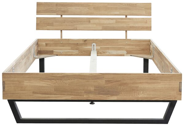 POSTEL, 140/200 cm barvy dubu MID.YOU - Jednolůžkové postele, Online Only