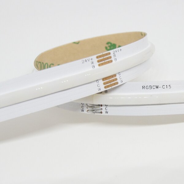 21W COB LED pásek RGB+CCT, 12mm, 24VDC, 660LED/m, CRI90, IP20