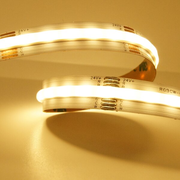 21W COB LED pásek RGB+CCT, 12mm, 24VDC, 660LED/m, CRI90, IP20