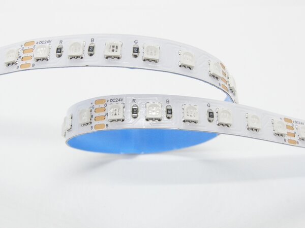 14W, 8mm RGB SMD3535 LED pásek, 120LED/m, 24VDC, IP20, 2 roky záruka