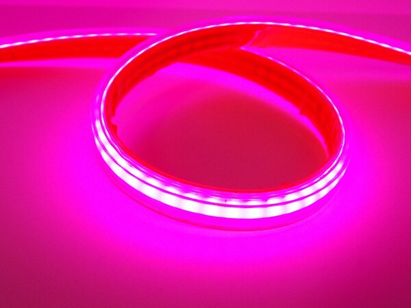 IP65 LED pásek, 14W RGB COB, 10mm, 576LED/m, 24VDC, 2 roky záruka