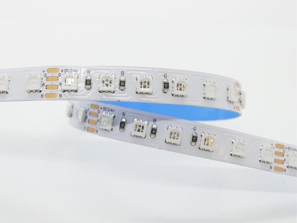 14W, 8mm RGB SMD3535 LED pásek, 120LED/m, 24VDC, IP20, 2 roky záruka