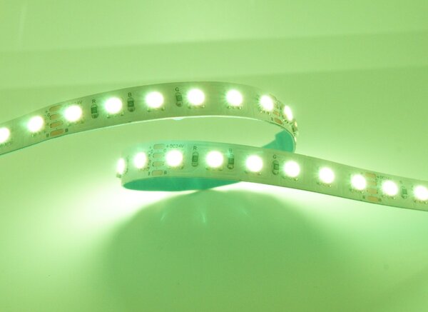 14W, 8mm RGB SMD3535 LED pásek, 120LED/m, 24VDC, IP20, 2 roky záruka