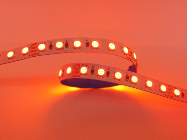 14W, 8mm RGB SMD3535 LED pásek, 120LED/m, 24VDC, IP20, 2 roky záruka