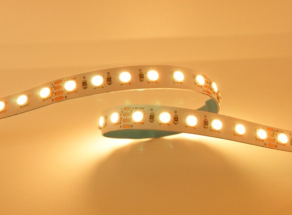14W, 8mm RGB SMD3535 LED pásek, 120LED/m, 24VDC, IP20, 2 roky záruka