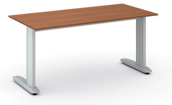 Kancelářský psací stůl PRIMO FLEXIBLE 1600 x 800 mm, třešeň