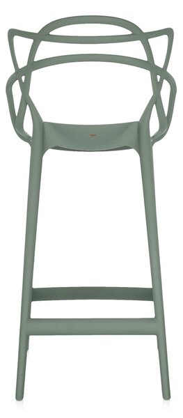 Kartell designové barové židle Masters Stool (výška sedáku 65 cm)
