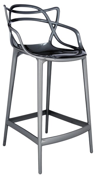 Kartell designové barové židle Masters Stool (výška sedáku 65 cm)
