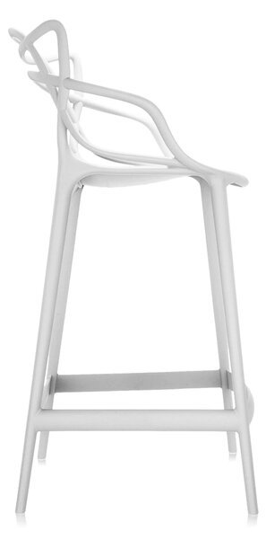 Kartell designové barové židle Masters Stool (výška sedáku 65 cm)