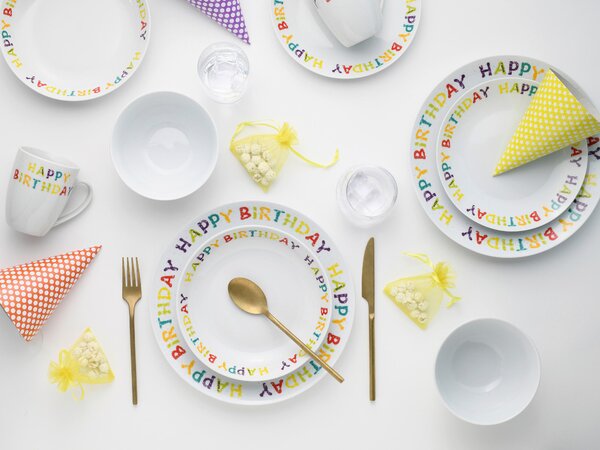 KOMBINOVANÁ SOUPRAVA, 20dílné, porcelán Creatable - Online Only nádobí, Online Only