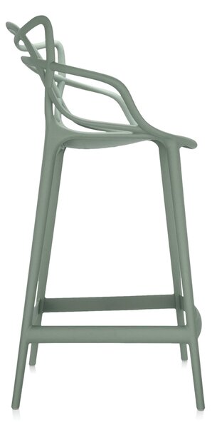 Kartell designové barové židle Masters Stool (výška sedáku 65 cm)