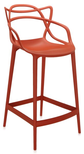 Kartell designové barové židle Masters Stool (výška sedáku 65 cm)