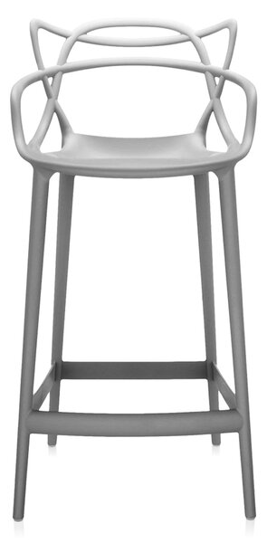 Kartell designové barové židle Masters Stool (výška sedáku 65 cm)