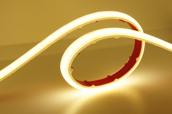 IP68 vodotěsný LED pásek 10W COB, 24V, 8mm, 320LED/m, IP68 Barva světla: Neutrální bílá, 4000K