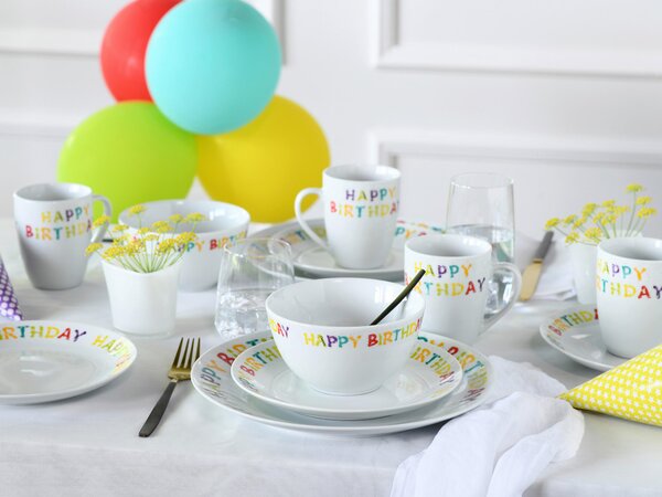 KOMBINOVANÁ SOUPRAVA, 20dílné, porcelán Creatable - Online Only nádobí, Online Only