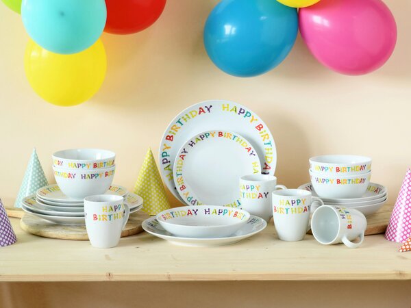 KOMBINOVANÁ SOUPRAVA, 20dílné, porcelán Creatable - Online Only nádobí, Online Only