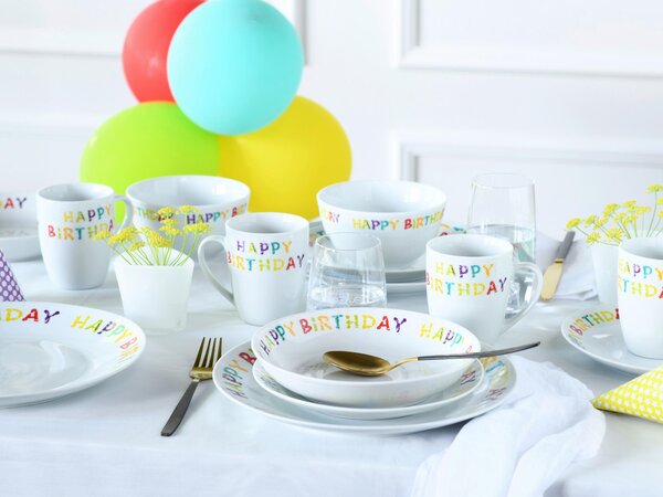 KOMBINOVANÁ SOUPRAVA, 20dílné, porcelán Creatable - Online Only nádobí, Online Only