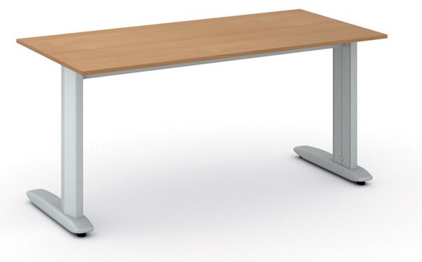 Kancelářský psací stůl PRIMO FLEXIBLE, 160x80 cm, buk