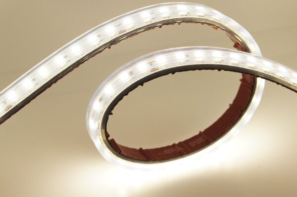 IP67 voděodolný LED pásek 9W/m, PROFI, 24VDC, 1260Lm/m, 140LED/m, 4000K