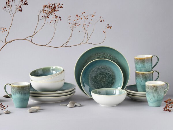 KOMBINOVANÁ SOUPRAVA, 16dílné, kamenina Creatable - Online Only nádobí, Online Only