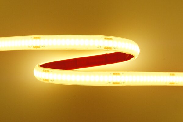 IP68 vodotěsný LED pásek 10W COB, 24V, 8mm, 320LED/m, IP68 Barva světla: Neutrální bílá, 4000K