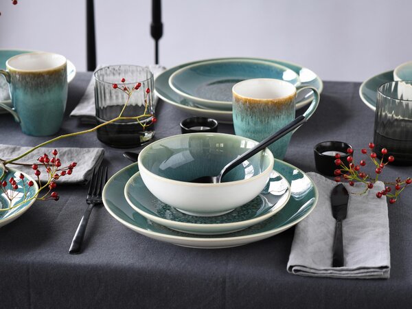 KOMBINOVANÁ SOUPRAVA, 16dílné, kamenina Creatable - Online Only nádobí, Online Only