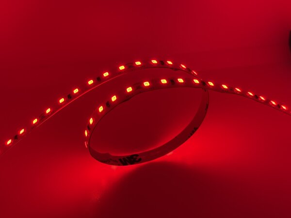 LED pásek 9,6W, 120LED, CRI>85, 8mm, 2OZ, 3M, 24VDC, IP20 Barva světla: Modrá