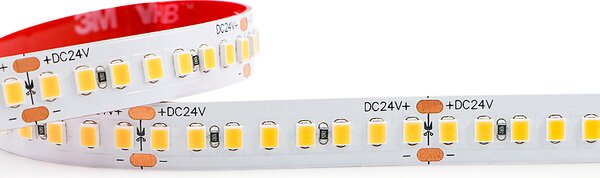 PROFI LED pásek 14,4W, CRI>95, 192LED, 24VDC, 10mm, 1800Lm/m, 2835 Barva světla: Teplá bílá, 2700K