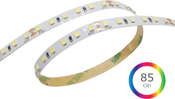 LED pásek 9,6W, 120LED, CRI>85, 8mm, 2OZ, 3M, 24VDC, IP20 Barva světla: Modrá