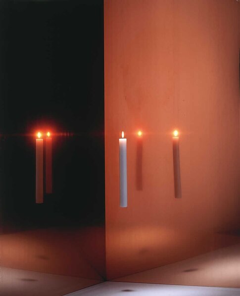 Ingo Maurer designová závěsná svítidla Fly Candle Fly
