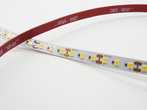 PROFI LED pásek 9,6W/m, 12V, IP20, 120LED/m, SMD3528 Barva světla: Teplá bílá, 2700K