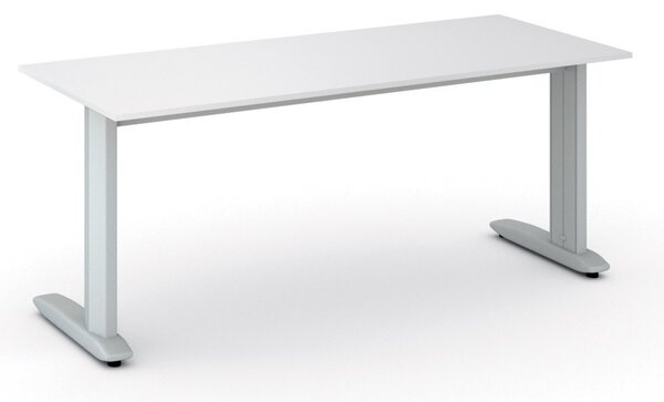 Kancelářský psací stůl PRIMO FLEXIBLE, 180x80 cm, bílá