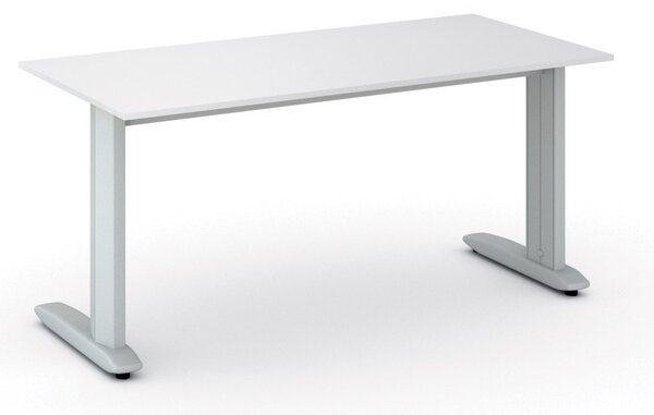 Kancelářský psací stůl PRIMO FLEXIBLE, 160x80 cm, bílá