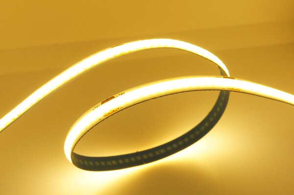 LED pásek COB 10W, 320LED, CRI>90, 8mm, 2OZ, 3M, 24VDC, IP20 Barva světla: Modrá