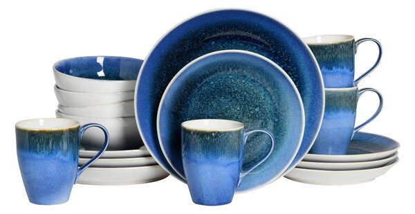 KOMBINOVANÁ SOUPRAVA, 16dílné, kamenina Creatable - Online Only nádobí, Online Only