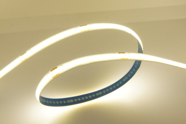 LED pásek COB 10W, 320LED, CRI>90, 8mm, 2OZ, 3M, 24VDC, IP20 Barva světla: Modrá