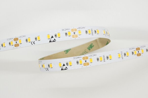 Jednobarevný LED pásek 10W, 120LED, CRI>80, 10mm, 2OZ, 300LSE, 24VDC, 3 roky záruka Barva světla: Teplá bílá, 3000K