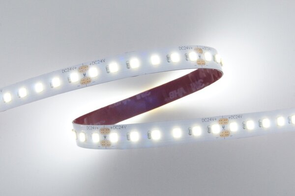 Jednobarevný LED pásek 10W, 120LED, CRI>80, 10mm, 2OZ, 300LSE, 24VDC, 3 roky záruka Barva světla: Teplá bílá, 3000K