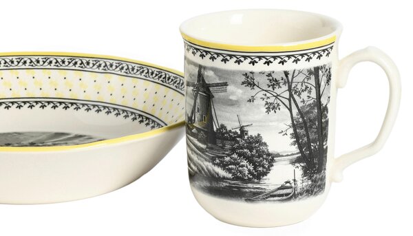 KOMBINOVANÁ SOUPRAVA, 16dílné, pórovina Creatable - Online Only nádobí, Online Only