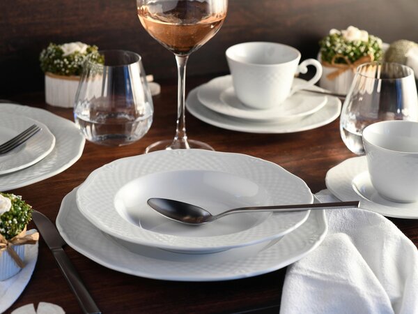 KOMBINOVANÁ SOUPRAVA, 30dílné, porcelán Creatable - Online Only nádobí, Online Only