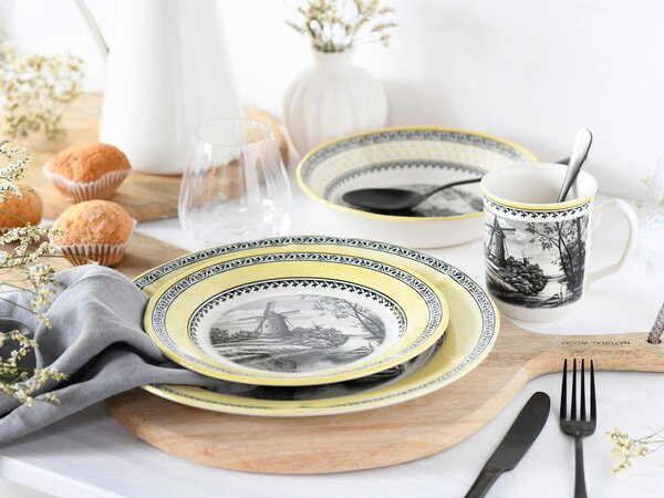 KOMBINOVANÁ SOUPRAVA, 16dílné, pórovina Creatable - Online Only nádobí, Online Only