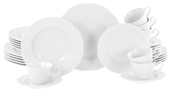 KOMBINOVANÁ SOUPRAVA, 30dílné, porcelán Creatable - Online Only nádobí, Online Only