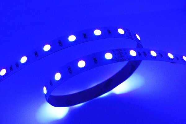 14W RGB SMD5050 LED pásek, 10mm, 60LED/m, 24VDC, IP20
