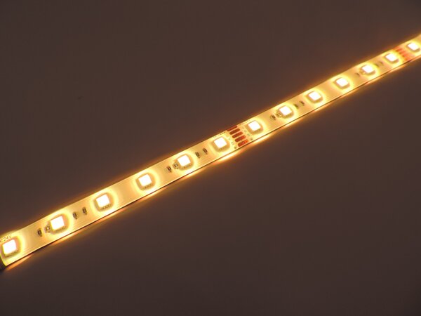 RGBW LED pásek 4v1, 14,4+4,8W/m, RGB+4200K, 10mm, PROFI, 24V, IP65, 60LED/m, 4040, 5let záruka