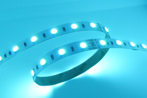 14W RGB SMD5050 LED pásek, 10mm, 60LED/m, 24VDC, IP20