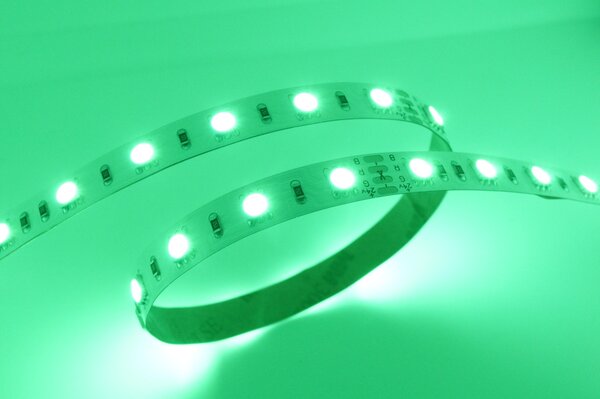 14W RGB SMD5050 LED pásek, 10mm, 60LED/m, 24VDC, IP20